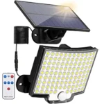 UltraBright 106LED Solar Floodlight with Motion Sensor & Remote Control